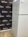 Frigidaire Used Refrigerator Top and Bottom 30x66” (white) 