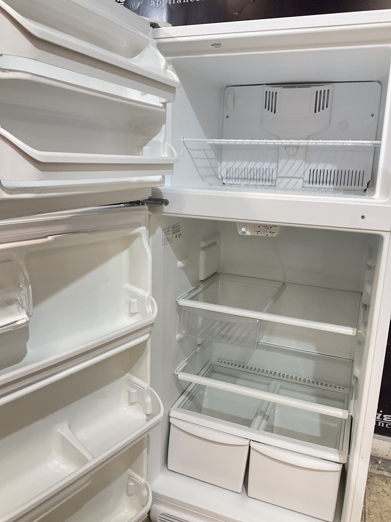 White Westinghouse Used Refrigerator Top and Bottom 30x66 (White) 