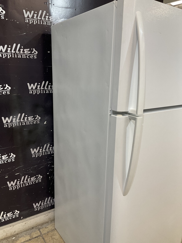Frigidaire Used Refrigerator Top and Bottom 30x66 1/2” (White) 