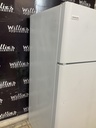 Frigidaire Used Refrigerator Top and 30x65 1/2” (white) 