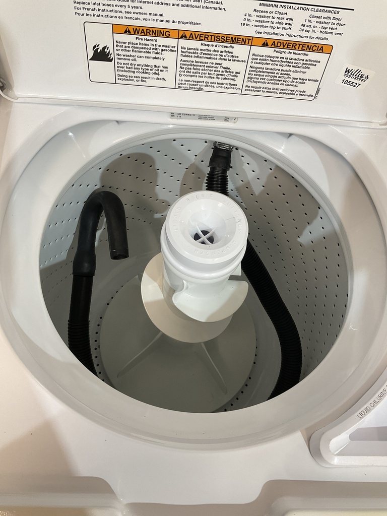 Whirlpool Used Washer Top-load 27inches (White)