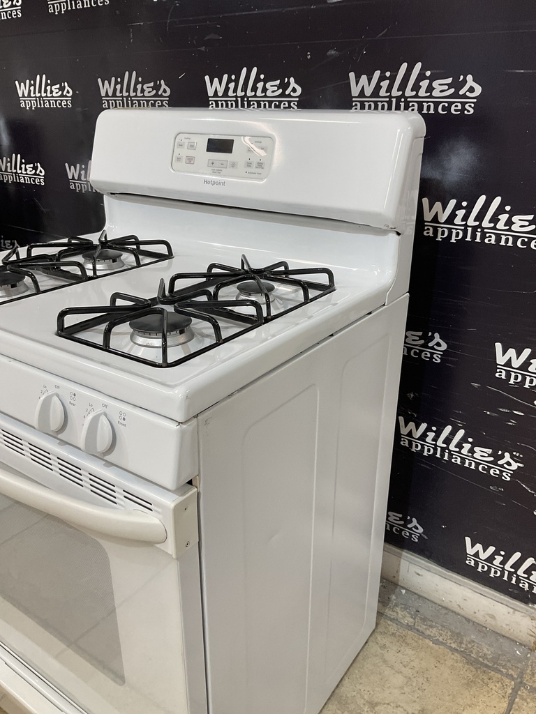 Hotpoint Used Gas Propane Stove 30inches (White) 