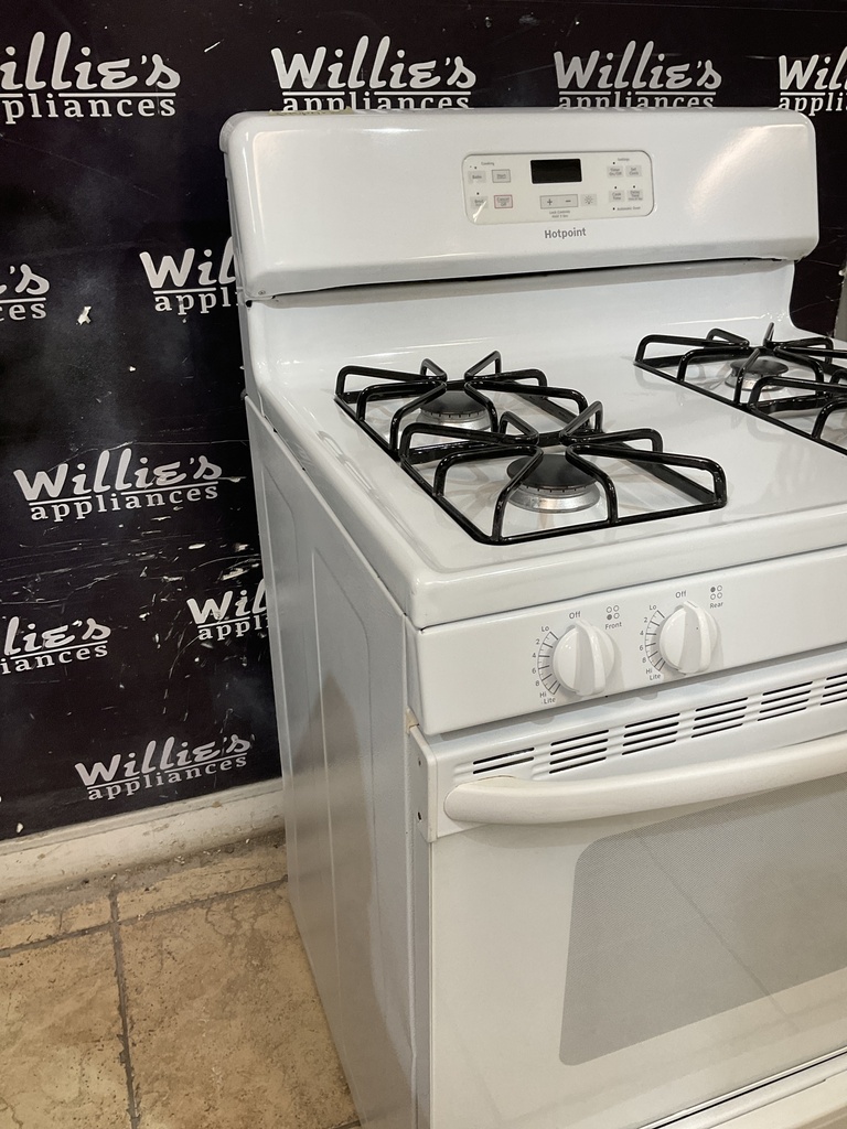 Hotpoint Used Gas Propane Stove 30inches (White) 