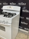 Ge Used Natural Gas Stove 30inches (White) 