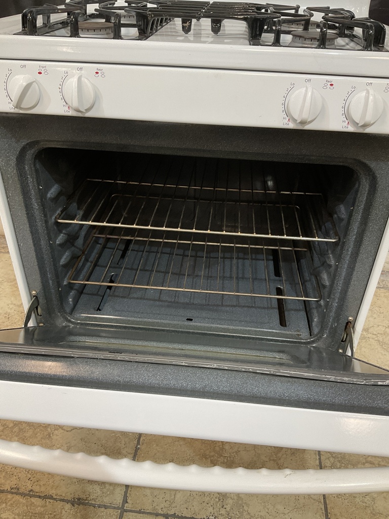 Ge Used Natural Gas Stove 30inches (White) 