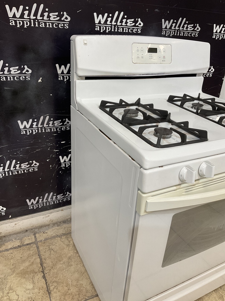 Frigidaire Used Natural Gas Stove 30inches (White) 
