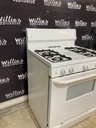 Ge Used Natural Gas Stove 30inches (White) 