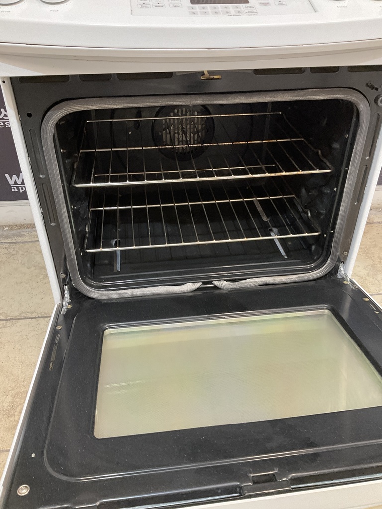 Ge Used Natural Gas Stove 30inches (White) 