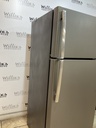 Ge Used Refrigerator Top and Bottom 28x67 (Stainless Steel) 