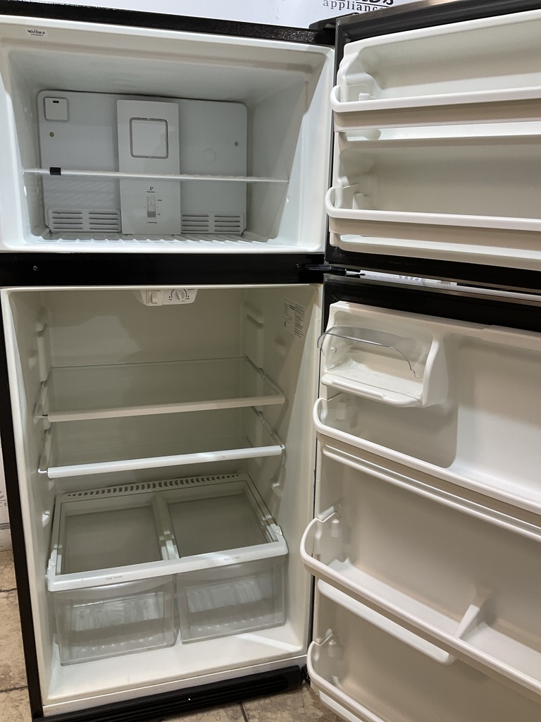 Frigidaire Used Refrigerator Top and Bottom 30x66 (Stainless Steel)