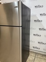 Frigidaire Used Refrigerator Top and Bottom 30x66 (Stainless Steel)