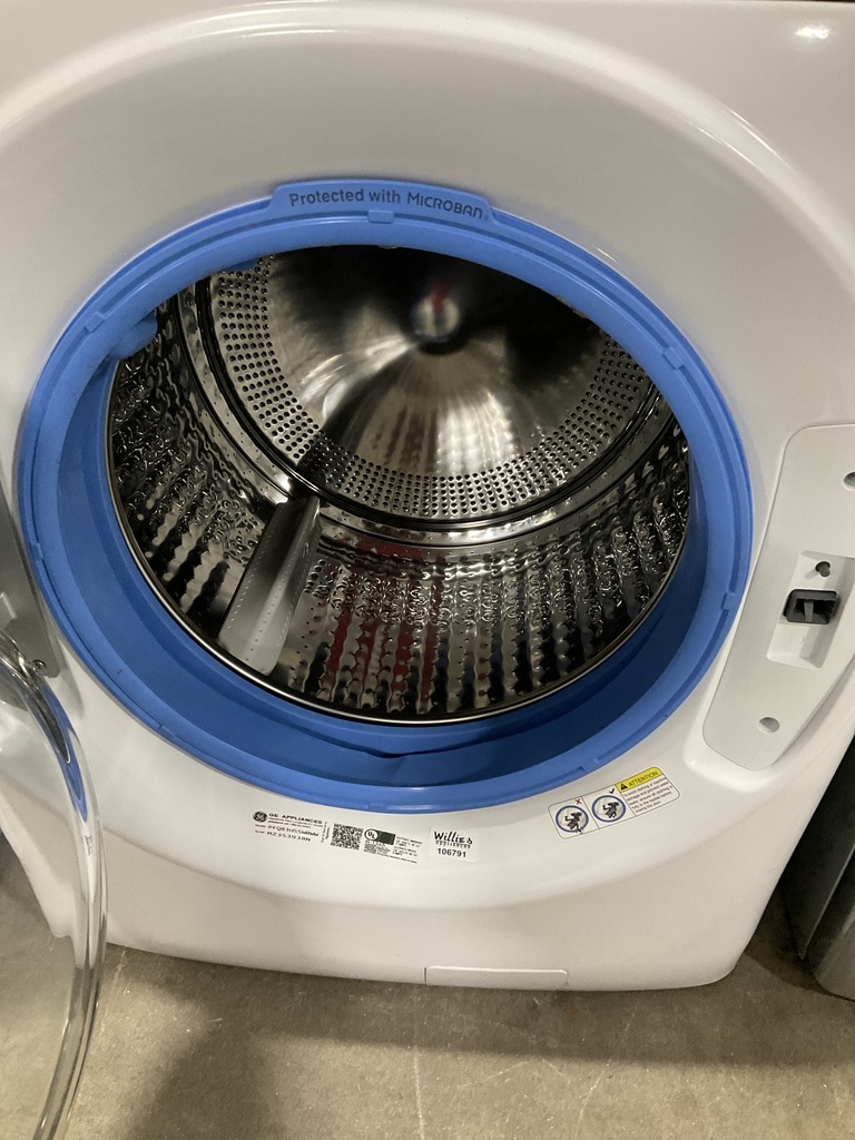 Ge New Open Box Combo Washer-Dryer Front-load 27inches (White) 