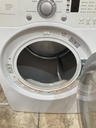Lg Used Electric Dryer 220volts (30 AMP) 27inches {4 prong} (White) 
