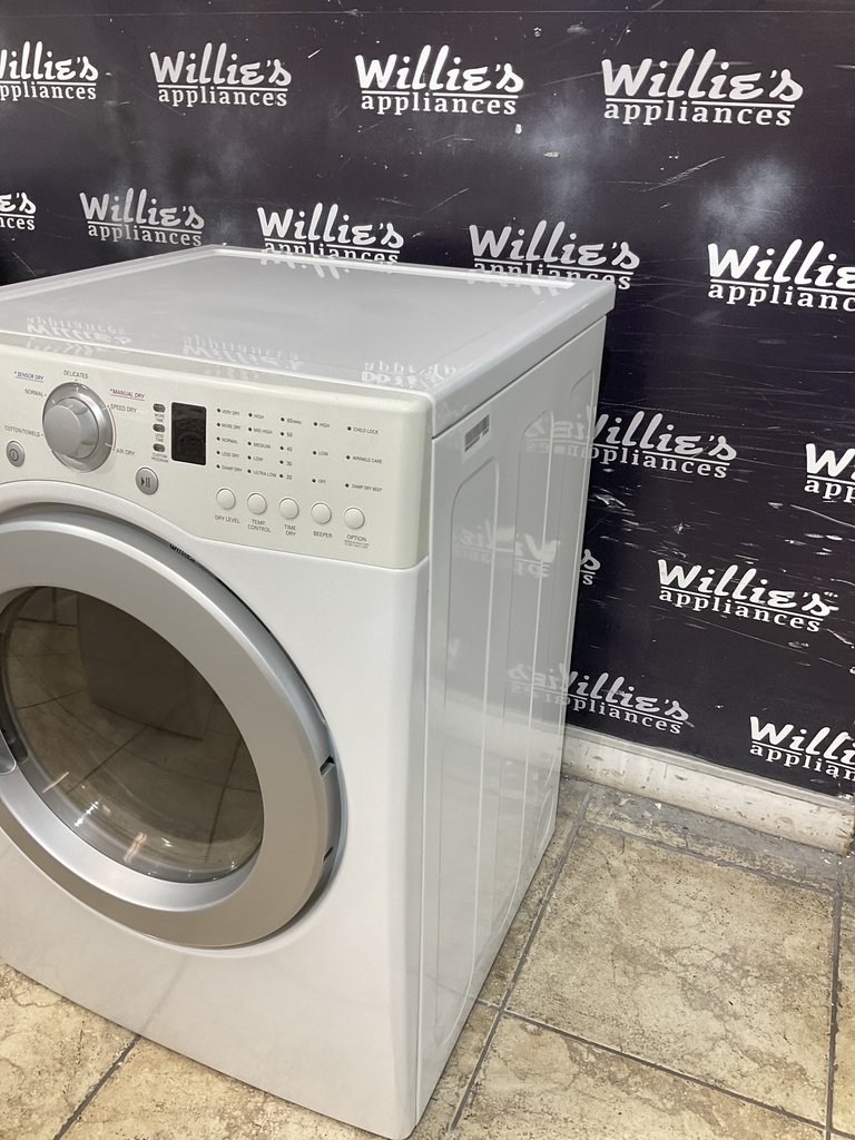 Lg Used Electric Dryer 220volts (30 AMP) 27inches {4 prong} (White) 