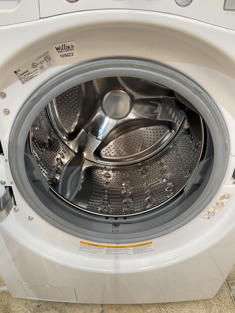 Lg Used Washer Front-load 27inches (White) 