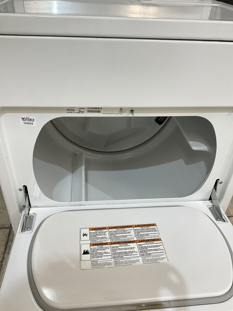 Whirlpool Used Electric Dryer 29inches {3 prong} (White) 