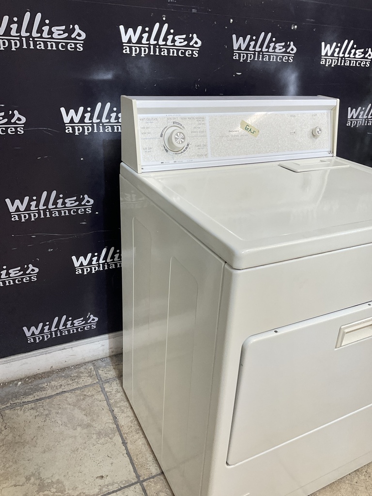 Kenmore Used Natural Gas Dryer 29inches (Bisque) 