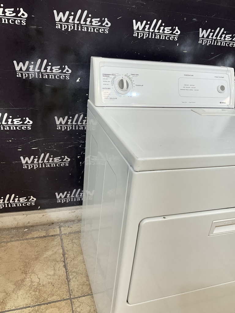 Kenmore Used Electric Dryer 29inches {3 prong} (White) 