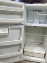 Ge Used Refrigerator Top and Bottom 28x61 1/2” (White) 