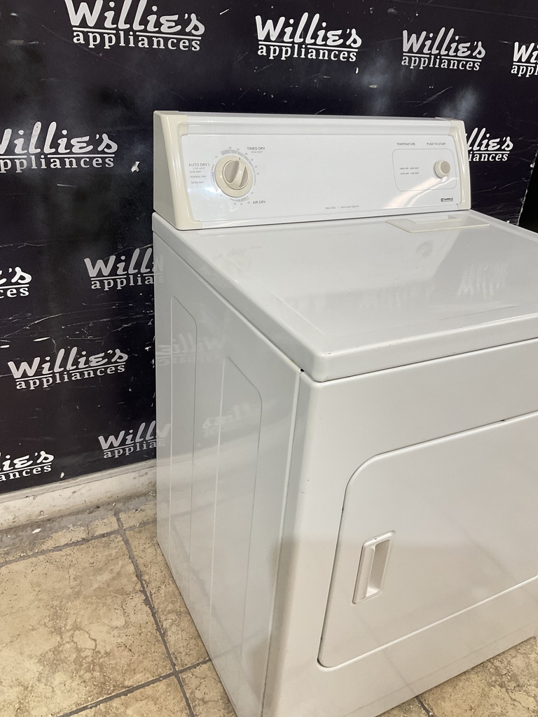 Kenmore Used Electric Dryer 29inches {3 prong} (White) 