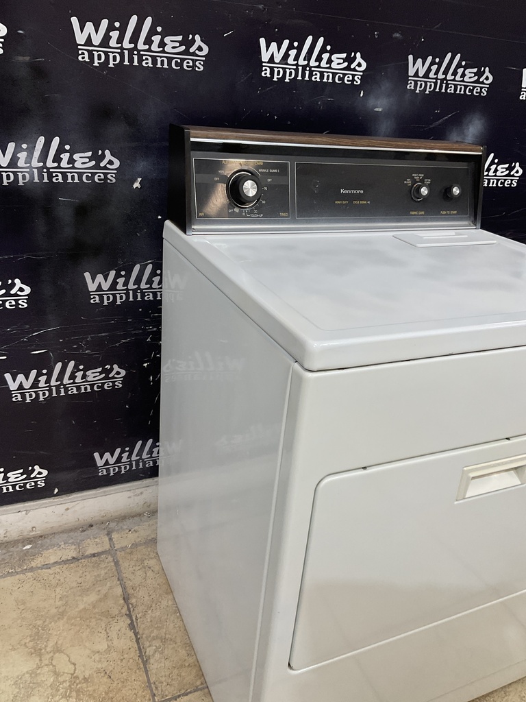 Kenmore Used Electric Dryer 29inches {3 prong} (White) 