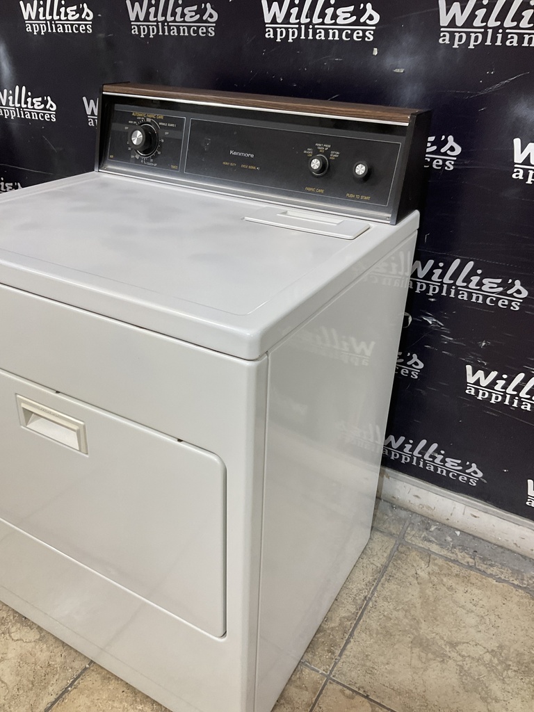 Kenmore Used Electric Dryer 29inches {3 prong} (White) 