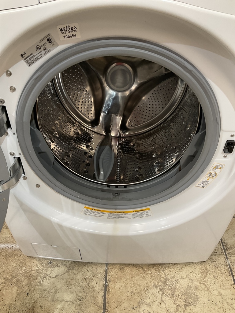 Lg Used Washer Front-load 27inches (White) 