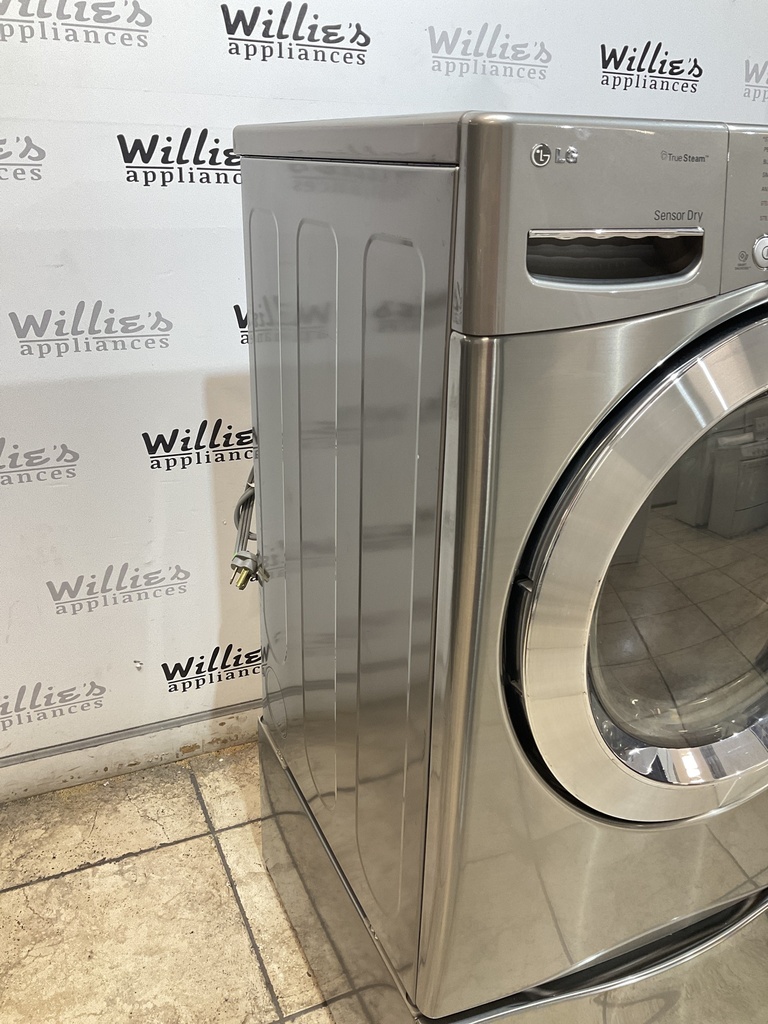 Lg Used Electric Dryer 27inches {3 prong} (Grey) 