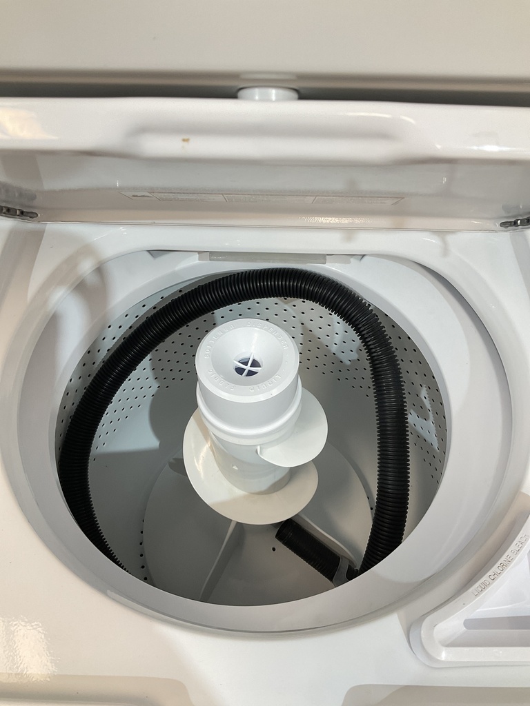 Maytag Used Electric Unit Stackable 27x72 1/2” {4 prong} (White) 