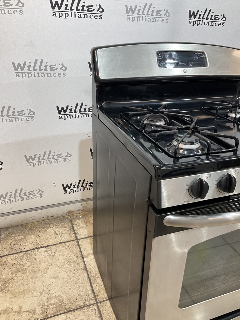 Ge Used Natural Gas Stove 30inches (Stainless Steel) 