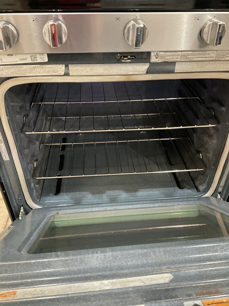 Whirlpool Used Natural Gas Stove 30inches (Stainless Steel) 