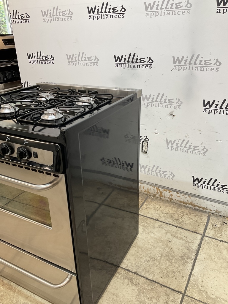 Frigidaire Used Natural Gas Stove 24inches (Stainless Steel) 