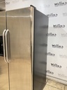 Ge Used Refrigerator Side by Side 34x67 1/2” (Stainless Steel)