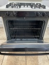 Hotpoint Used Natural Gas Stove 30inches (Bisque/Black) 