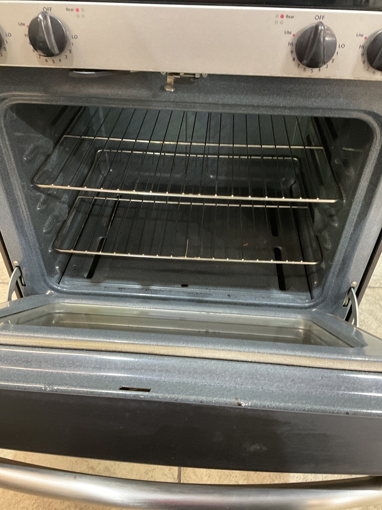 Hotpoint Used Natural Gas Stove 30inches (Stainless Steel) 
