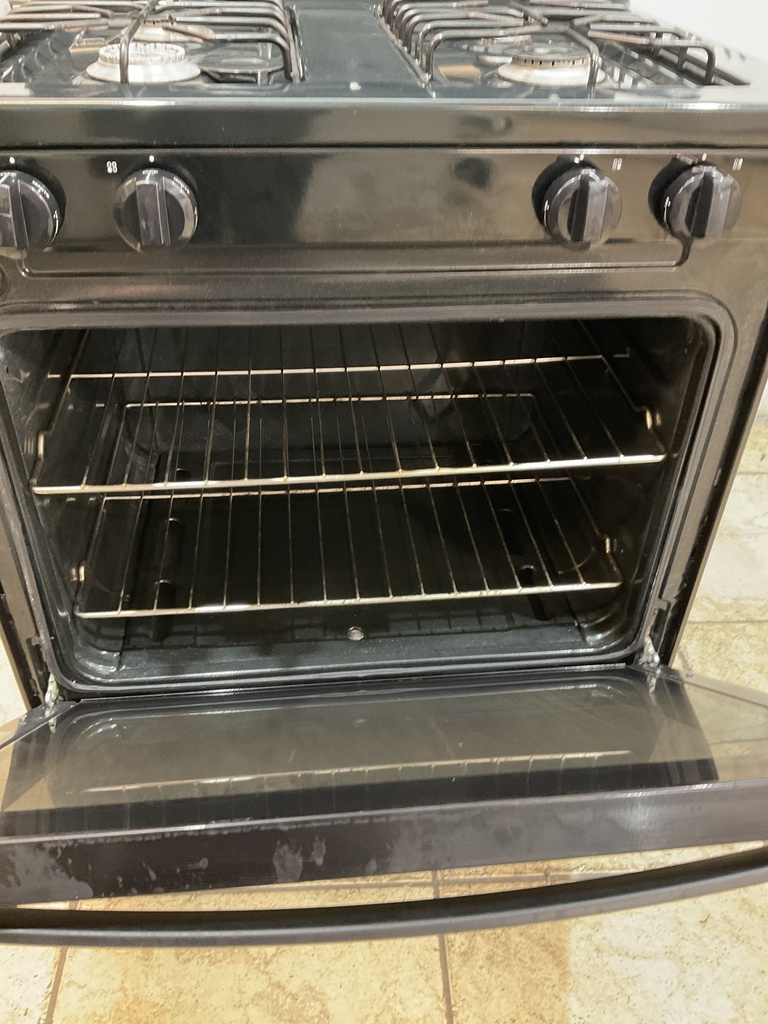Amana Used Natural Gas Stove 30inches (Black) 