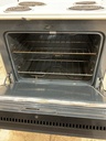 Hotpoint Used Electric Stove 220volts (40/50 AMP) 30inches {no cord} (Bisque/Black)