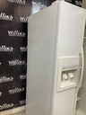 Whirlpool Used Refrigerator Side by Side 36x69 1/2” (White) 