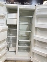 Whirlpool Used Refrigerator Side by Side 36x69 1/2” (White) 