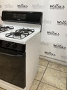 Hotpoint Used Natural Gas Stove 30inches (White/black)