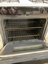 Hotpoint Used Natural Gas Stove 30inches (White/black)