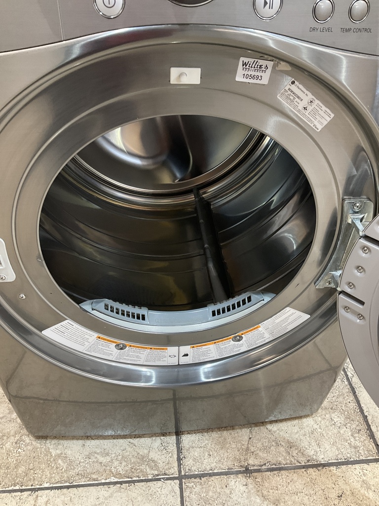 Lg Used Natural Gas Dryer 27inches (Grey)