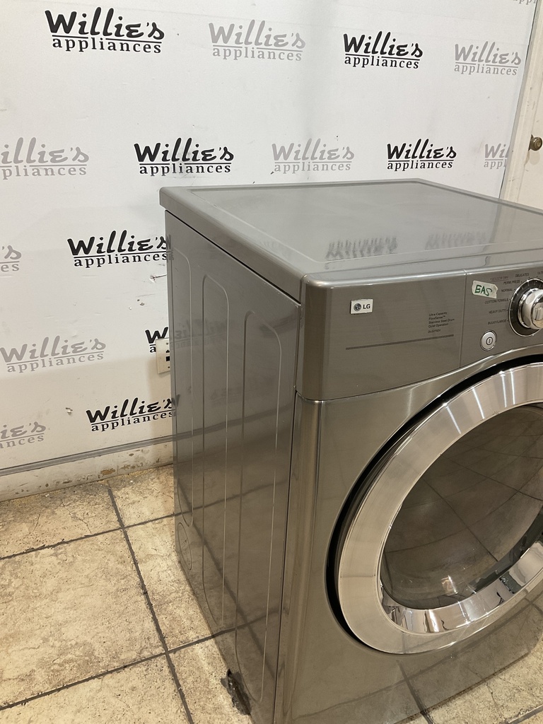 Lg Used Natural Gas Dryer 27inches (Grey)