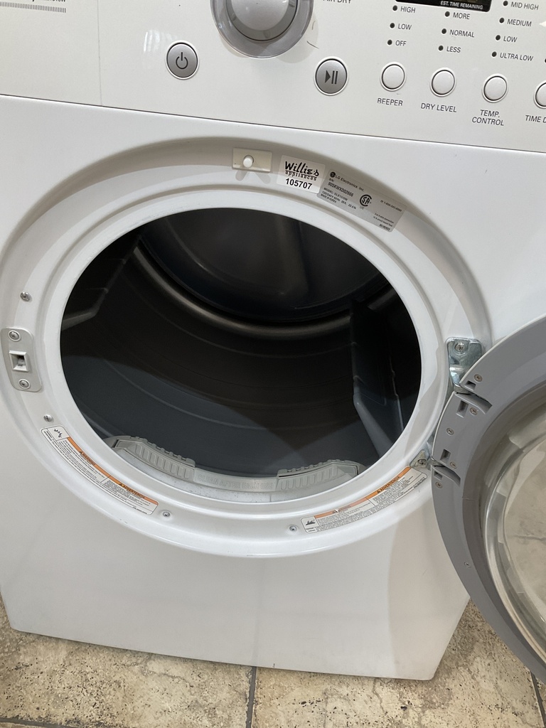 Lg Used Electric Dryer 27inches {3 prong} (White) 
