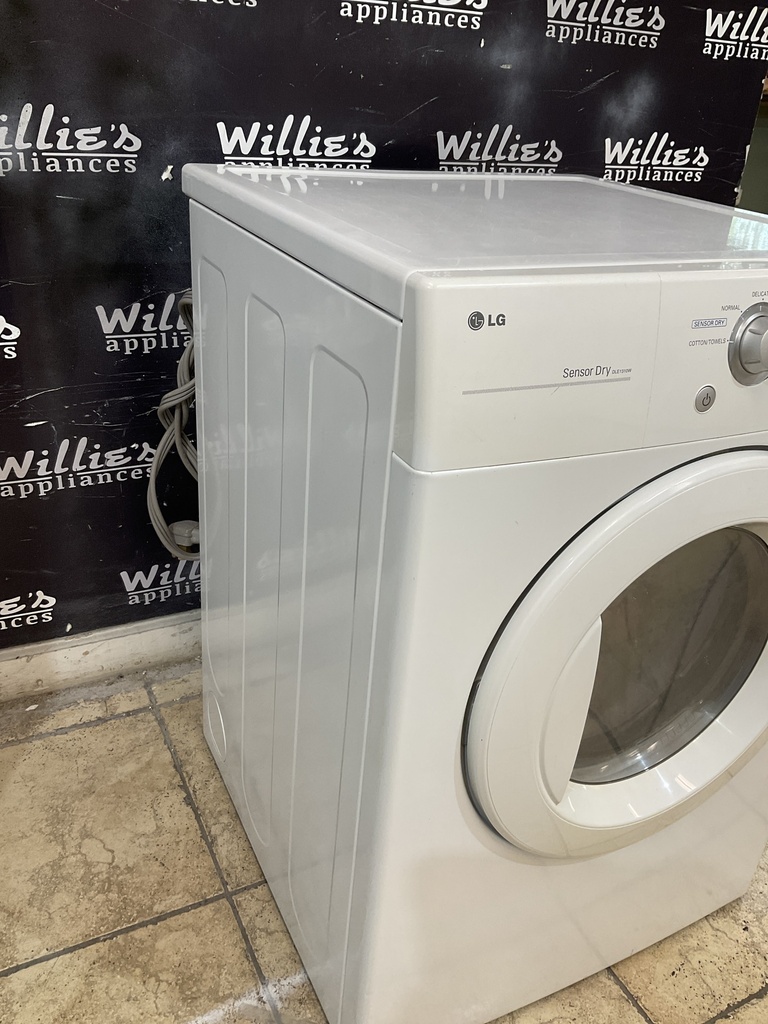 Lg Used Electric Dryer 27inches {3 prong} (White) 