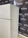 Hotpoint Used Refrigerator Top and Bottom 28x61 1/2” (White) 
