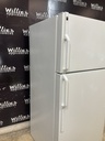 Hotpoint Used Refrigerator Top and Bottom 28x61 1/2” (White) 