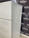 Ge Used Refrigerator Top and Bottom 28x61 1/2” (White) 