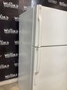 Ge Used Refrigerator Top and Bottom 28x61 1/2” (White) 