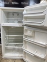 Frigidaire Used Refrigerator Top and Bottom 30x66 (White) 